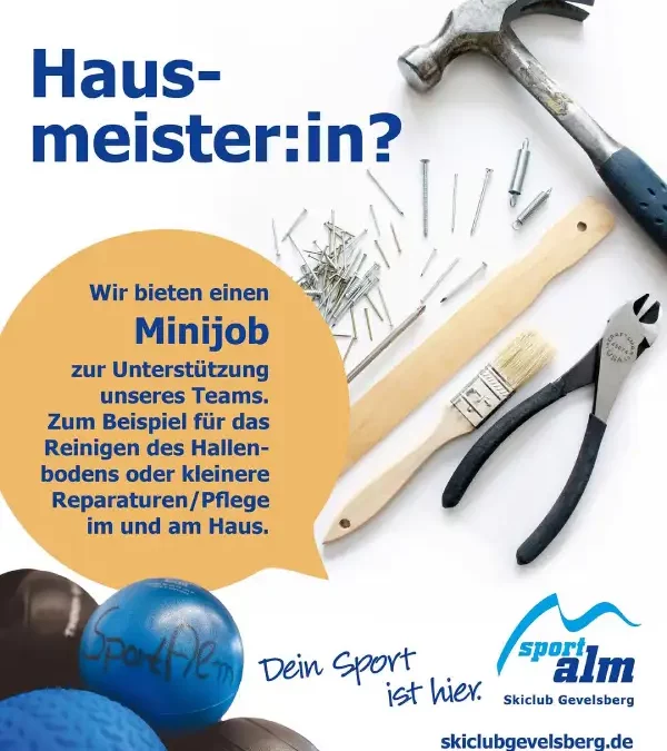 Hausmeister:in gesucht